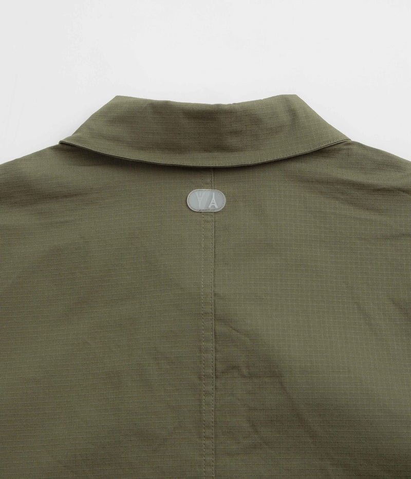 Nike SB Agnostic Chore Jacket in Medium Olive and White