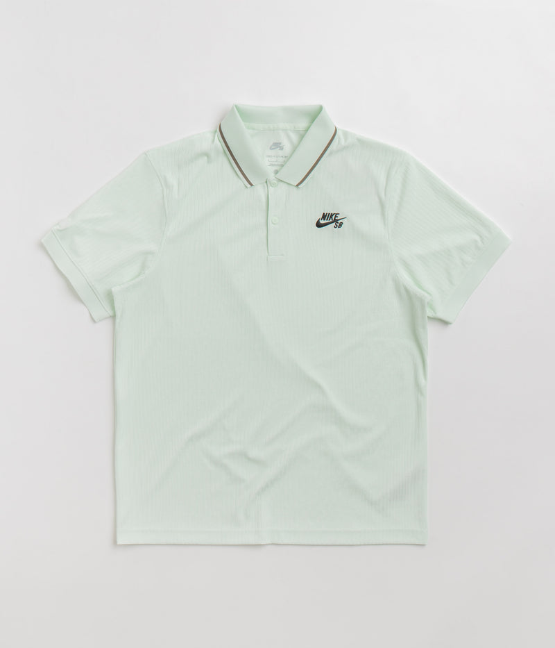 Nike SB Agnostic Polo Shirt in Barely Green and Black