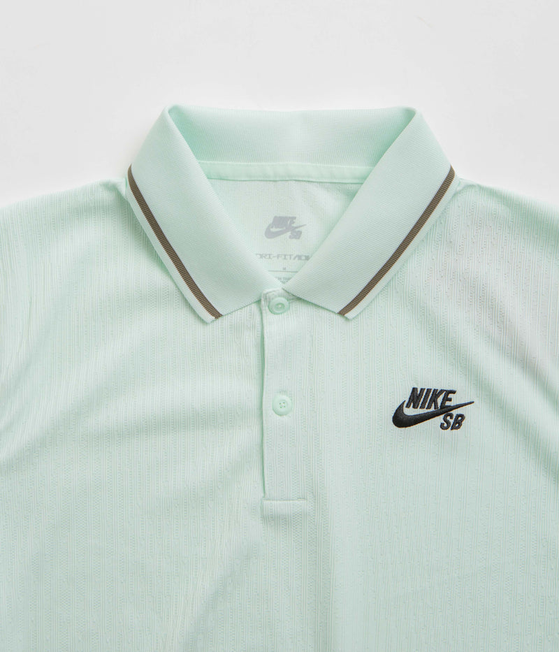 Nike SB Agnostic Polo Shirt in Barely Green and Black