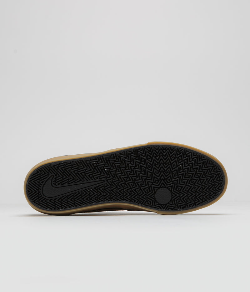 Nike SB Chron 2 Canvas Shoes in Ale Brown and Black and Ale Brown