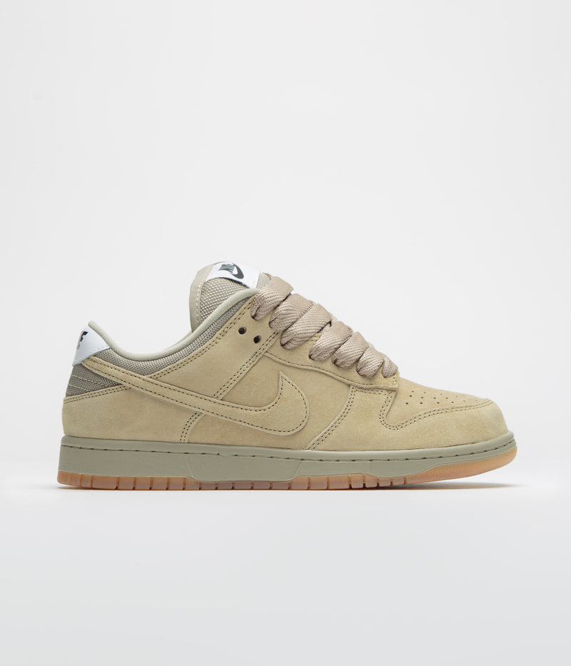 Nike SB Dunk Low Pro B Shoes in Parachute Beige and Parachute Beige