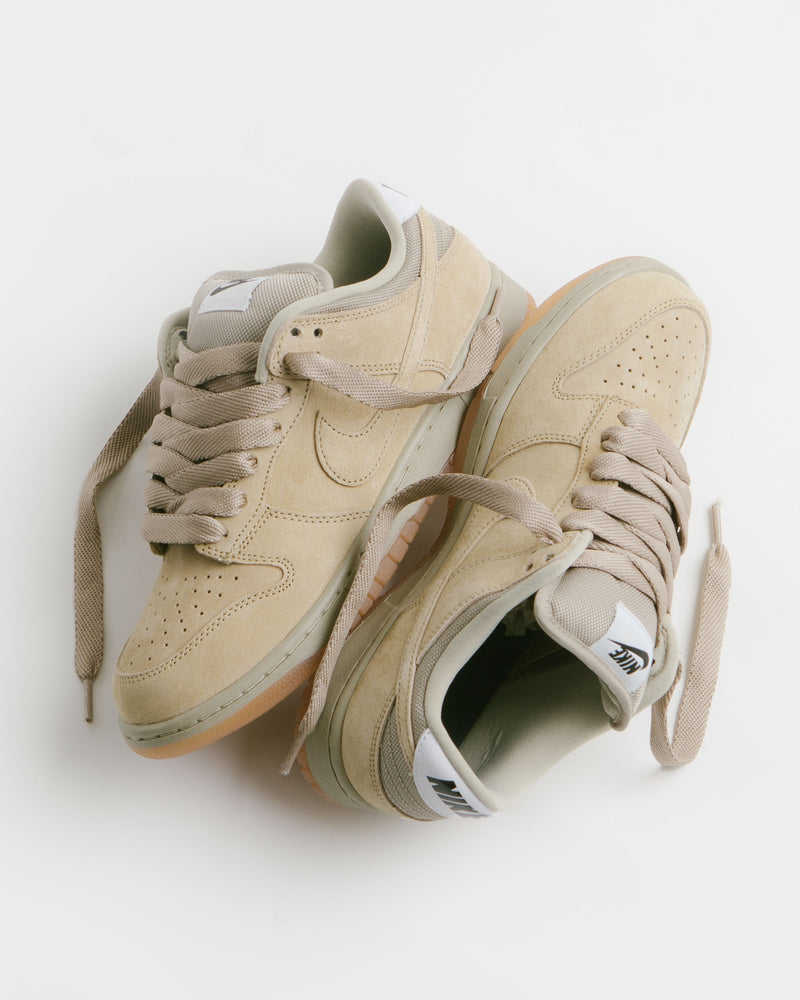 Nike SB Dunk Low Pro B Shoes in Parachute Beige and Parachute Beige