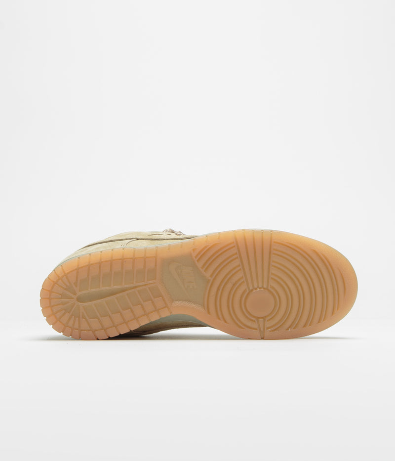 Nike SB Dunk Low Pro B Shoes in Parachute Beige and Parachute Beige