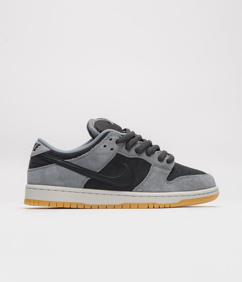 Nike SB Dunk Low Pro Shoes in Dark Smoke Grey and Black and Smoke Grey