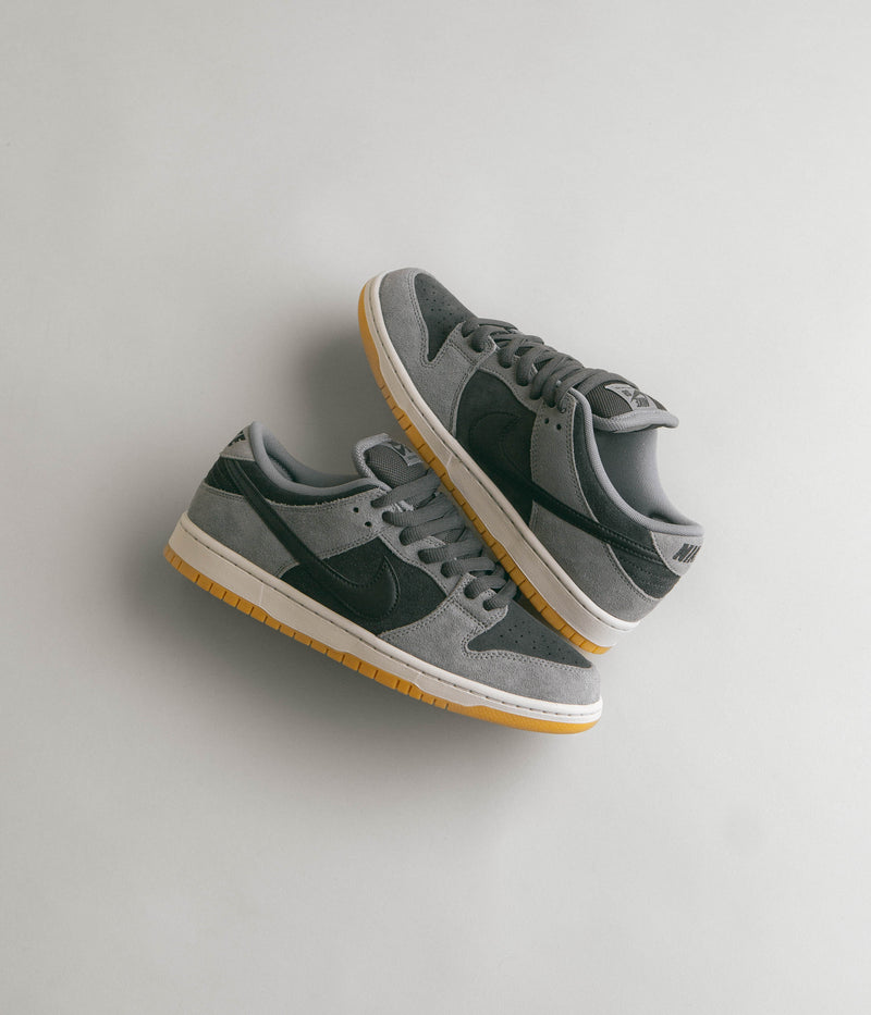 Nike SB Dunk Low Pro Shoes in Dark Smoke Grey and Black and Smoke Grey
