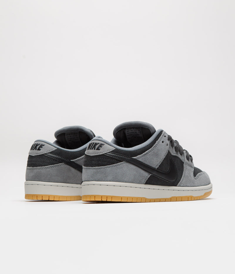 Nike SB Dunk Low Pro Shoes in Dark Smoke Grey and Black and Smoke Grey