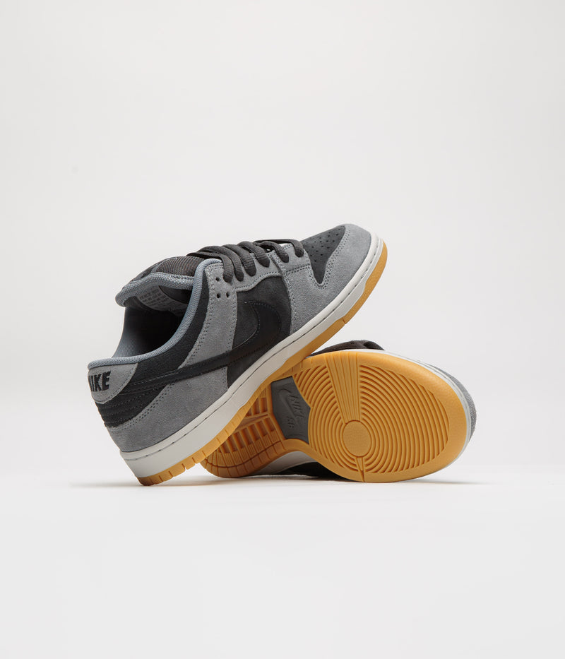 Nike SB Dunk Low Pro Shoes in Dark Smoke Grey and Black and Smoke Grey