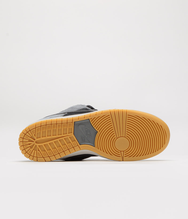 Nike SB Dunk Low Pro Shoes in Dark Smoke Grey and Black and Smoke Grey