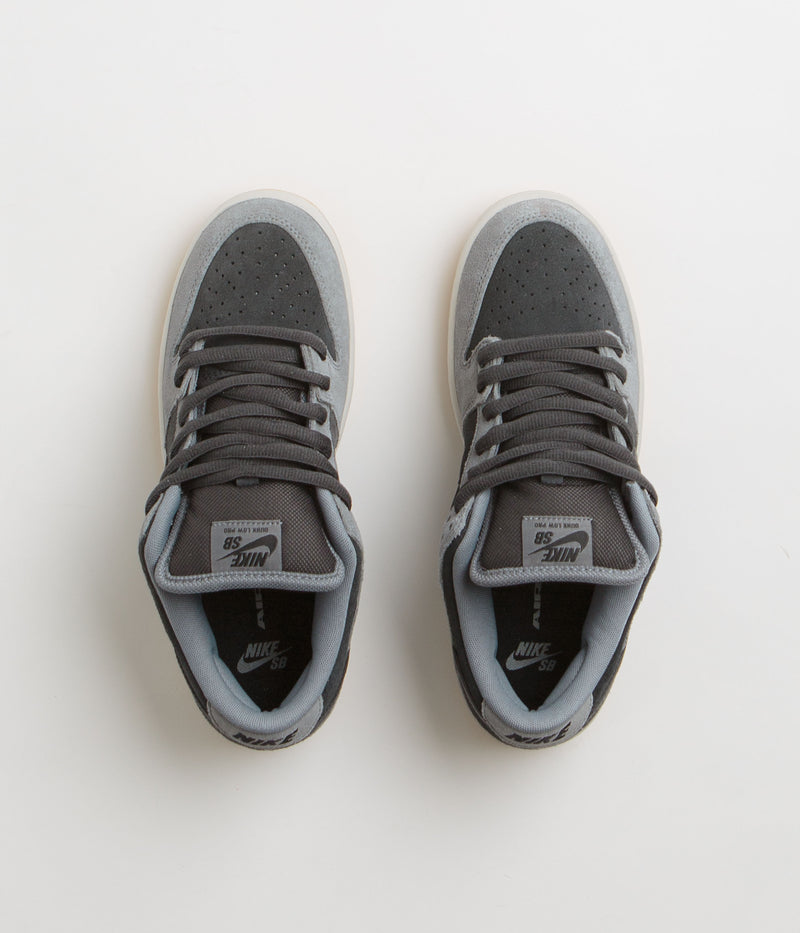 Nike SB Dunk Low Pro Shoes in Dark Smoke Grey and Black and Smoke Grey