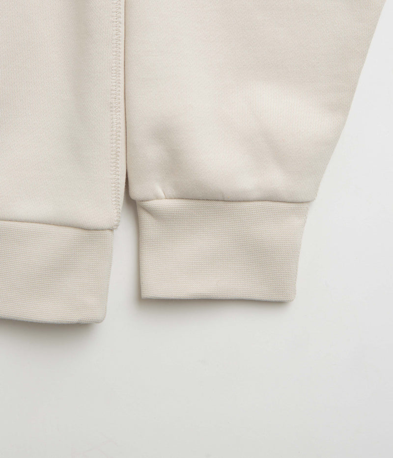 Nike SB Essential Small Logo Hoodie in Light Orewood Brown and White