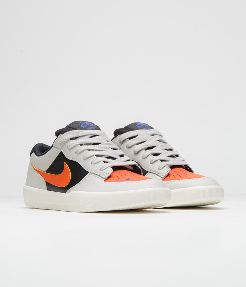 Nike SB Force 58 Premium Shoes in Light Bone and Cosmic Clay and Black