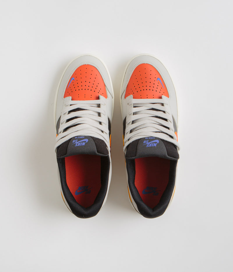 Nike SB Force 58 Premium Shoes in Light Bone and Cosmic Clay and Black