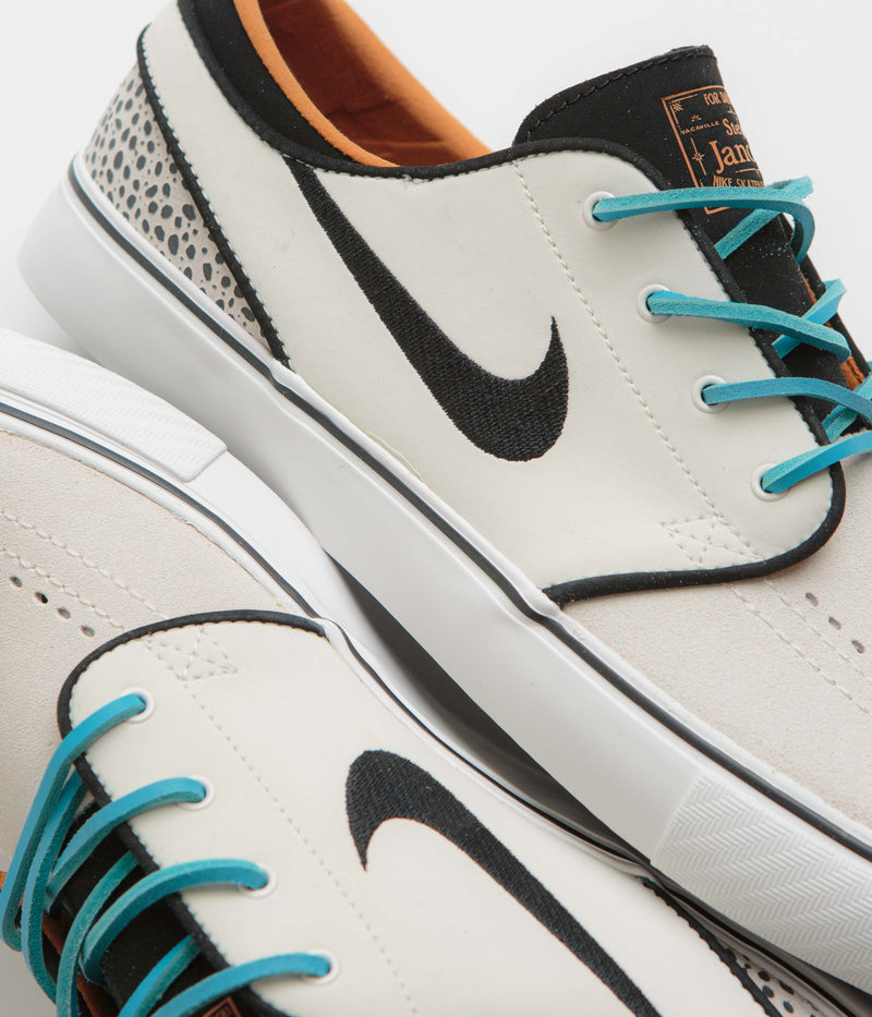 Nike SB Janoski OG+ Electric Shoes in Phantom and Chlorine Blue and Black