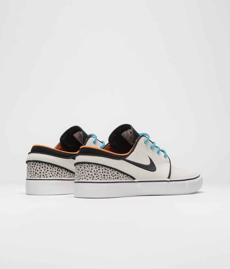 Nike SB Janoski OG+ Electric Shoes in Phantom and Chlorine Blue and Black