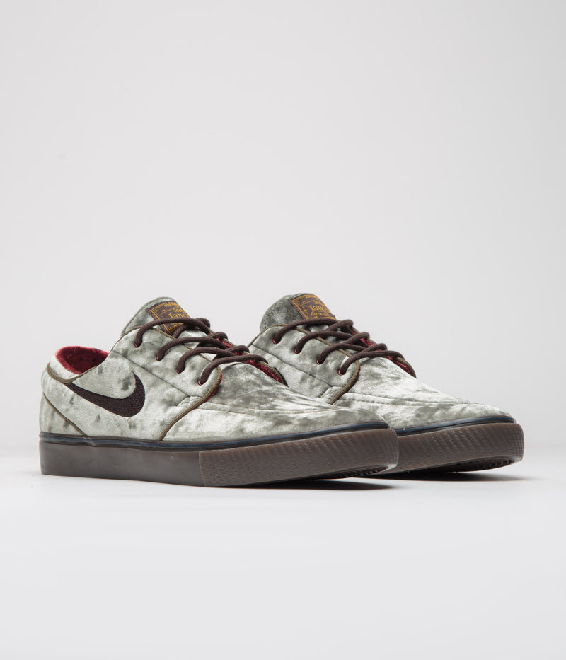 Nike SB Janoski OG+ SE ‘City of Cinema’ Shoes in Medium Olive and Velvet Brown and Baroque Brown