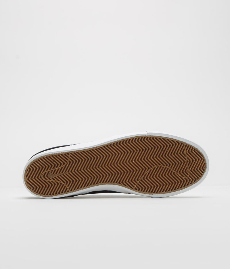Nike SB Janoski OG+ Shoes in Black and University Red and Black - Summit White