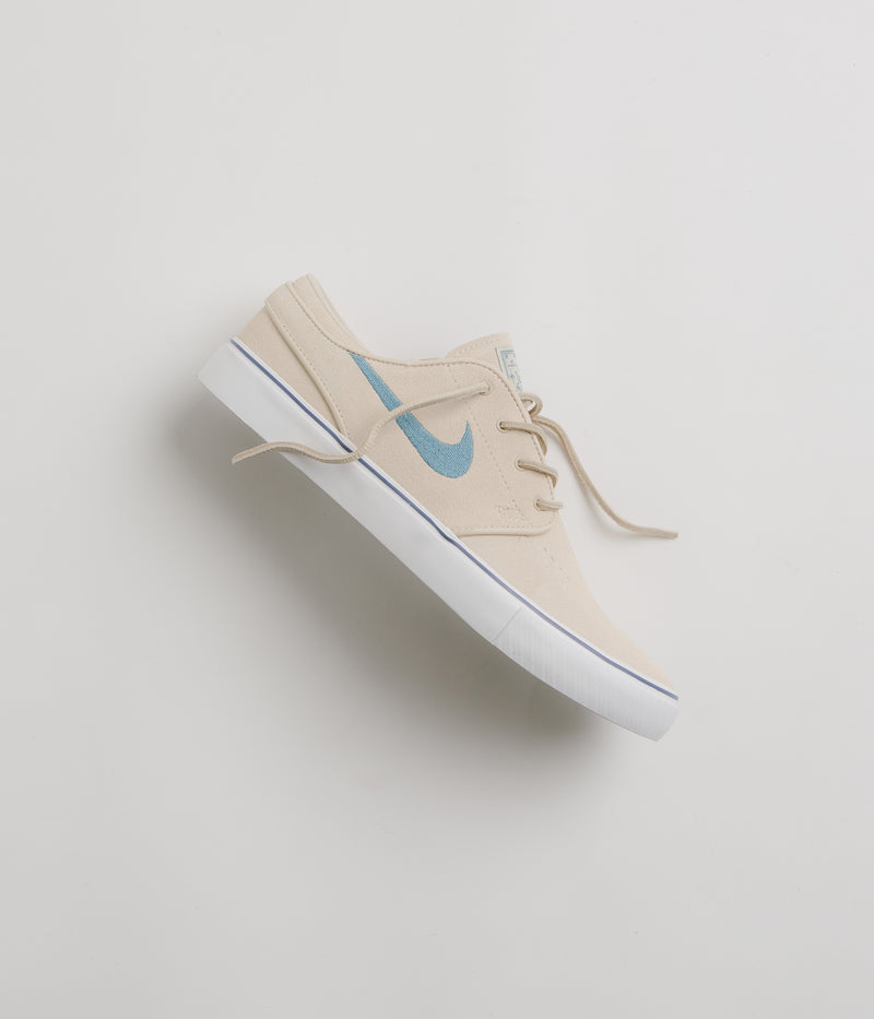 Nike SB Janoski OG+ Shoes in Sanddrift and Smokey Blue and Thunder Blue