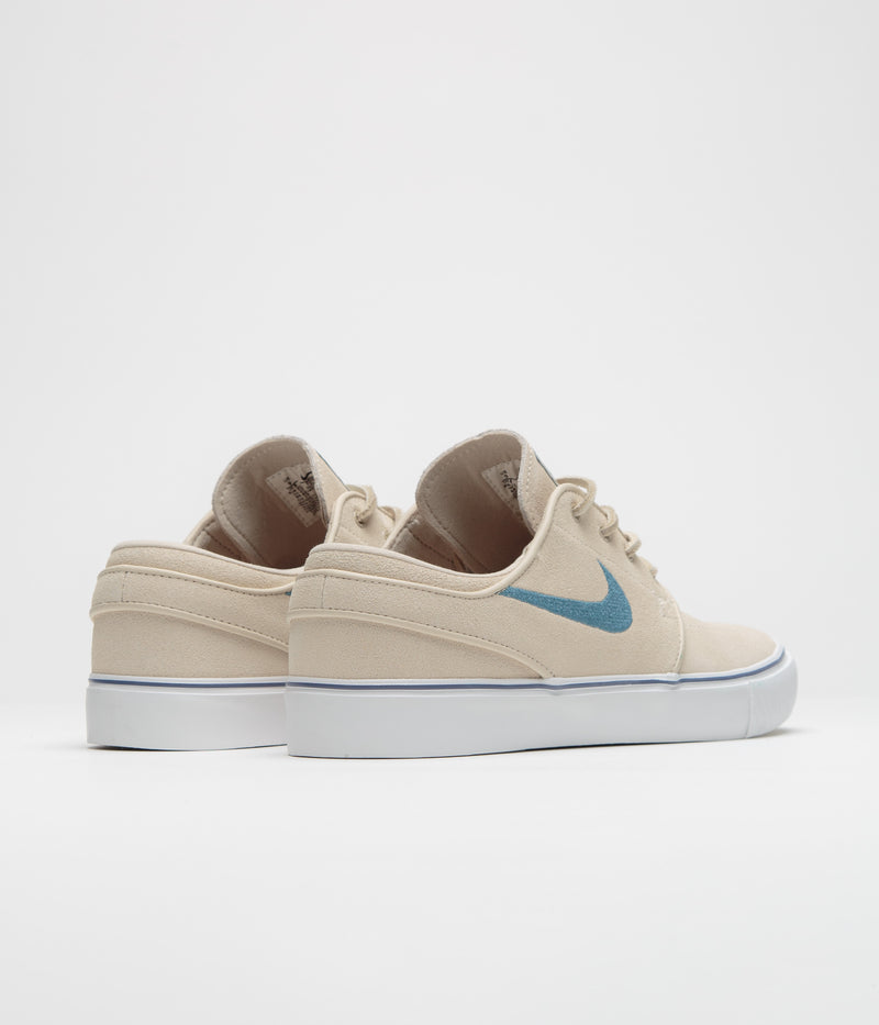 Nike SB Janoski OG+ Shoes in Sanddrift and Smokey Blue and Thunder Blue