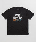 Nike SB Just Do It Olympic T-Shirt in Black