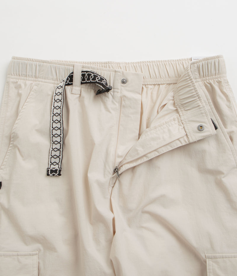 Nike SB Kearny Cargo Pants in Light Orewood Brown and White