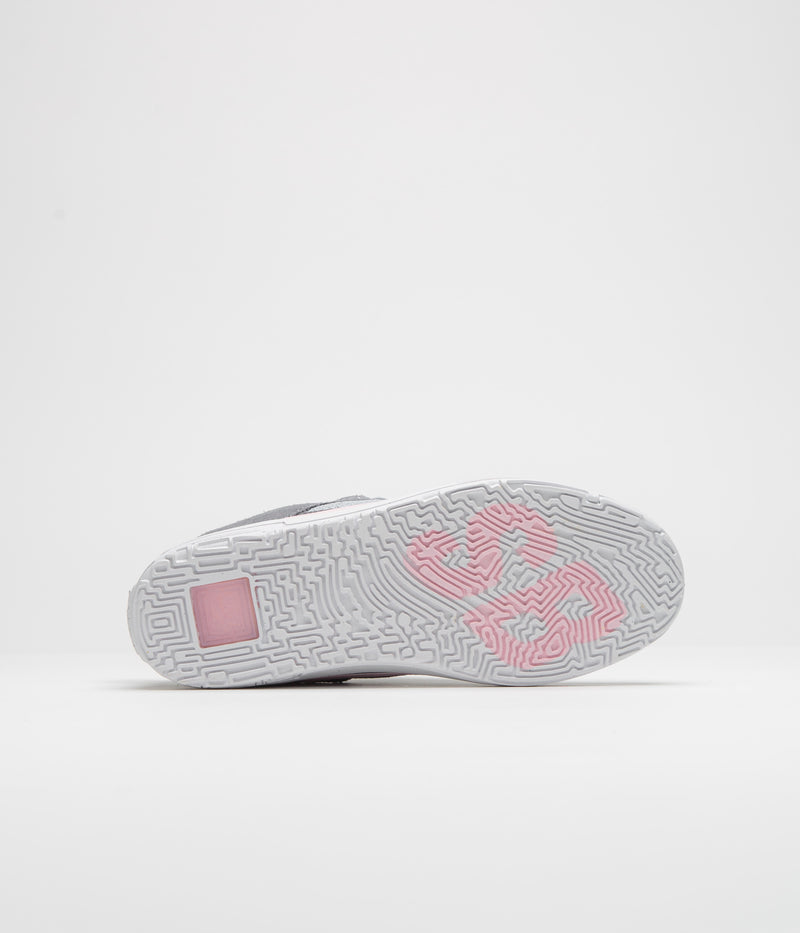 Nike SB Kids Day One Shoes in Cool Grey and Pink Foam and Wolf Grey