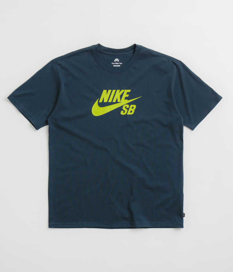 Nike SB Large Logo T-Shirt in Armory Navy