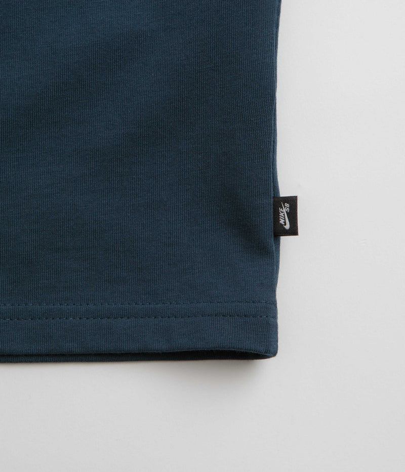 Nike SB Large Logo T-Shirt in Armory Navy