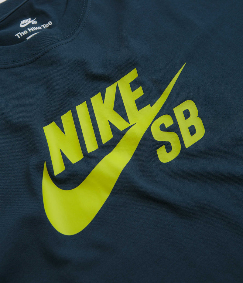 Nike SB Large Logo T-Shirt in Armory Navy