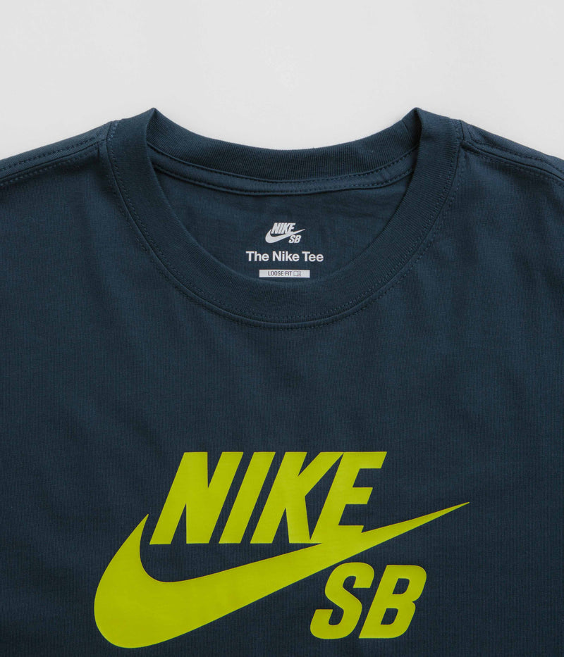 Nike SB Large Logo T-Shirt in Armory Navy