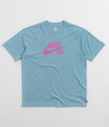 Nike SB Large Logo T-Shirt in Denim Turquoise