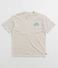 Nike SB Logo T-Shirt in Light Orewood Brown