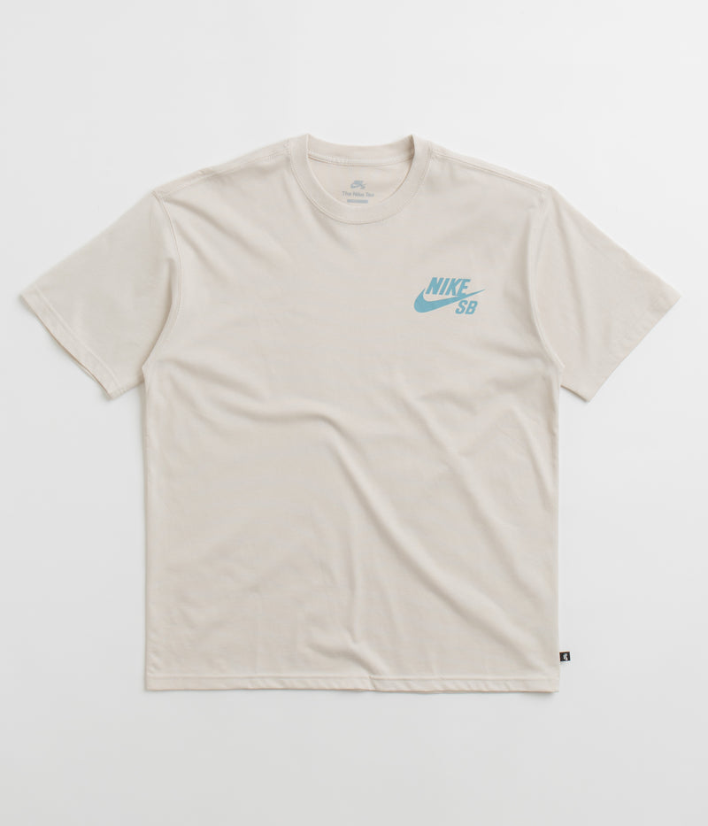 Nike SB Logo T-Shirt in Light Orewood Brown