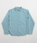 Nike SB New Essential Woven Shirt in Denim Turquoise and White