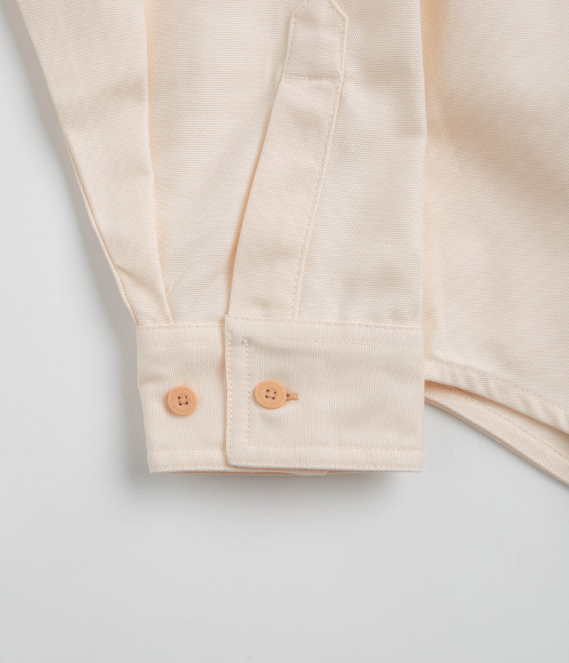 Nike SB New Essential Woven Shirt in Guava Ice and Neutral Olive