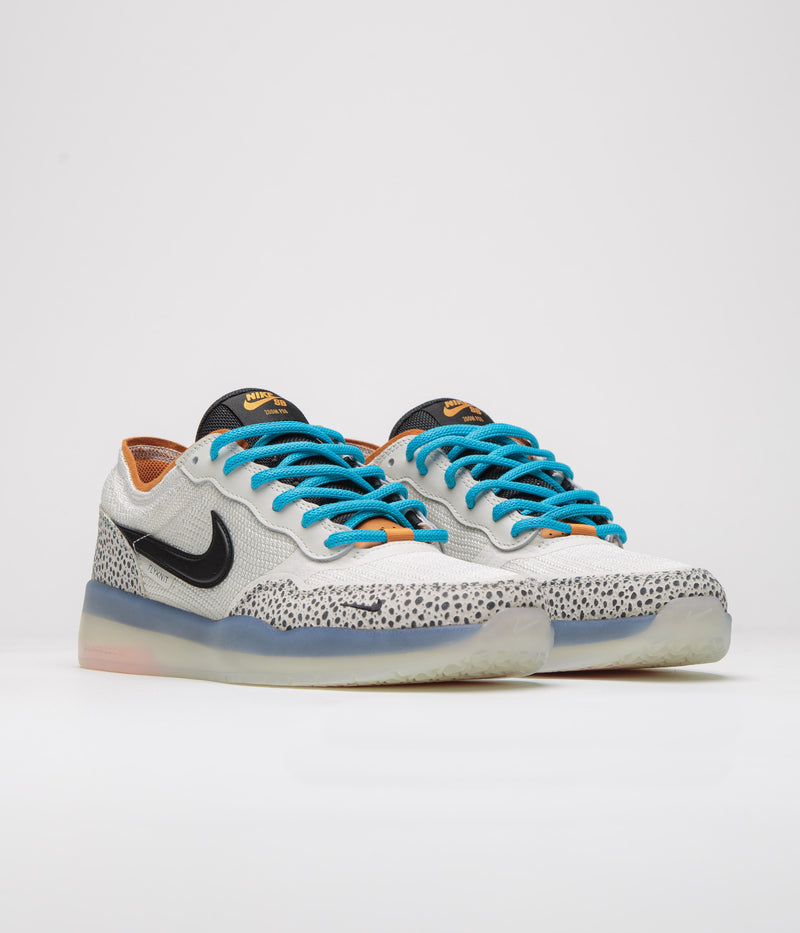 Nike SB PS8 Electric Shoes in Phantom and Black and Fossil - Monarch