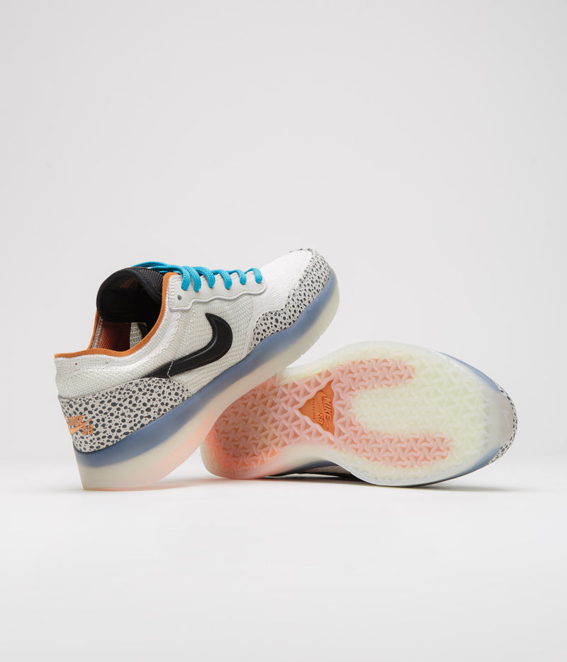 Nike SB PS8 Electric Shoes in Phantom and Black and Fossil - Monarch