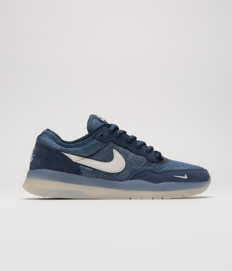 Nike SB PS8 Shoes in Obsidian and Phantom and Squadron Blue - Navy