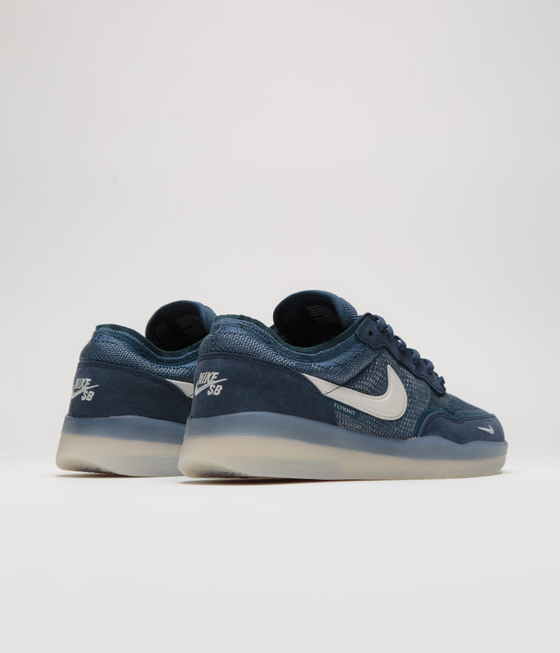 Nike SB PS8 Shoes in Obsidian and Phantom and Squadron Blue - Navy