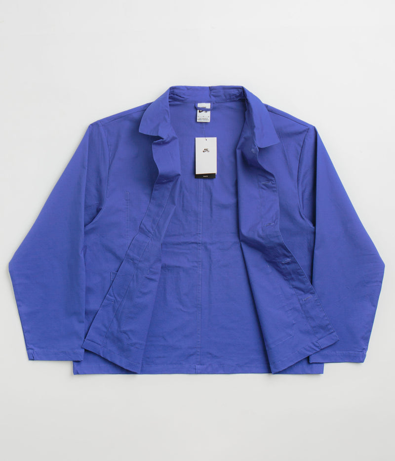 Nike SB Team USA Chore Jacket in Astronomy Blue and White