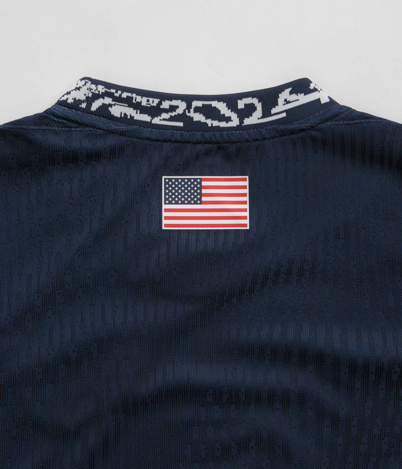 Nike SB Team USA Jersey in Obsidian and Bright Crimson / White