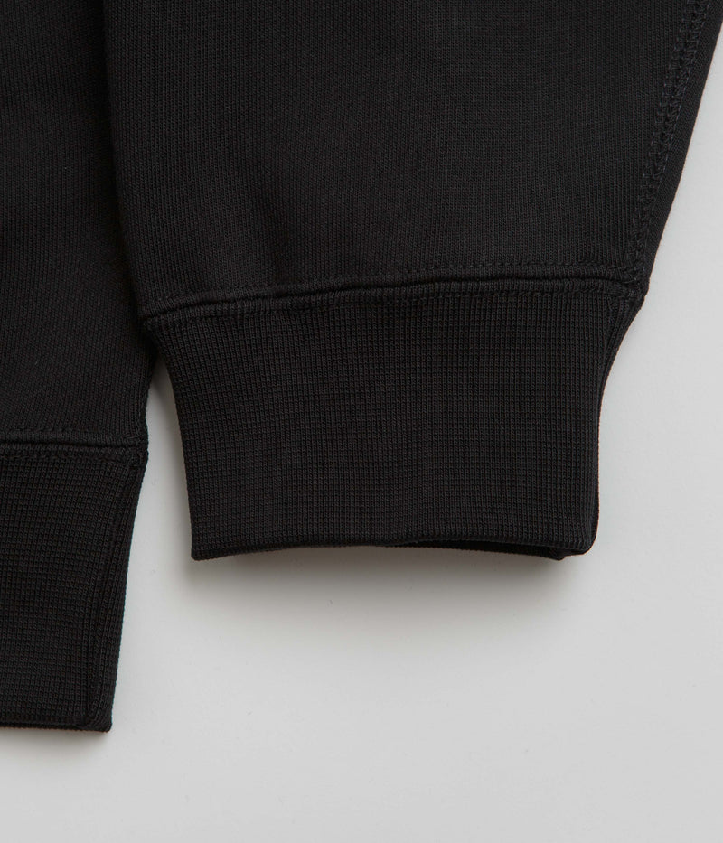 Nike Solo Swoosh Crewneck Sweatshirt in Black and White