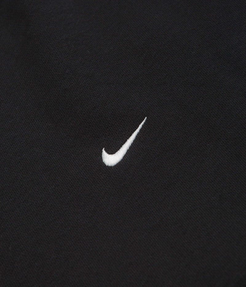 Nike Solo Swoosh Crewneck Sweatshirt in Black and White