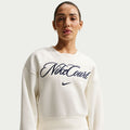 NikeCourt collectie Tennis top met ronde hals voor dames in Sail/Midnight Navy