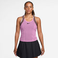NikeCourt Slam Dri-FIT tennis tanktop voor dames in Lt Magenta/Tattoo/Black