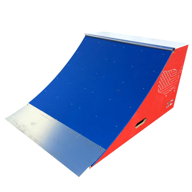 OC Ramps American Flag Quarterpipe - 3ft Wide