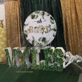 Oh Baby Safari Round Backdrop Cover-ubackdrop