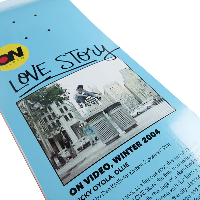 On Video Love Story Skateboard Complete - 8.50"