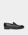 Onizy Loafer In Black Grained Leather