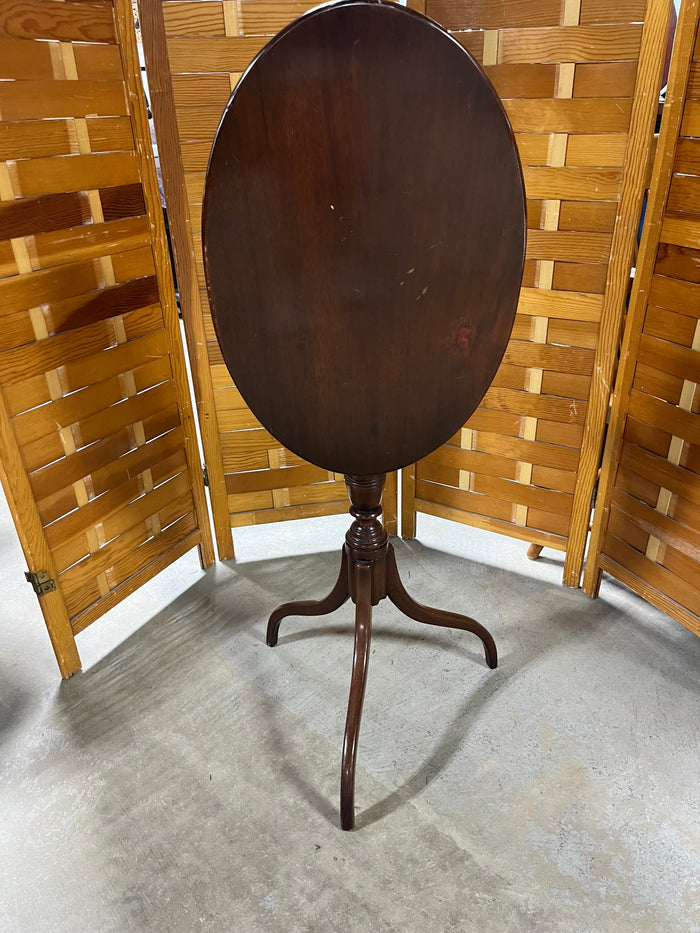 Oval Tile Top Table