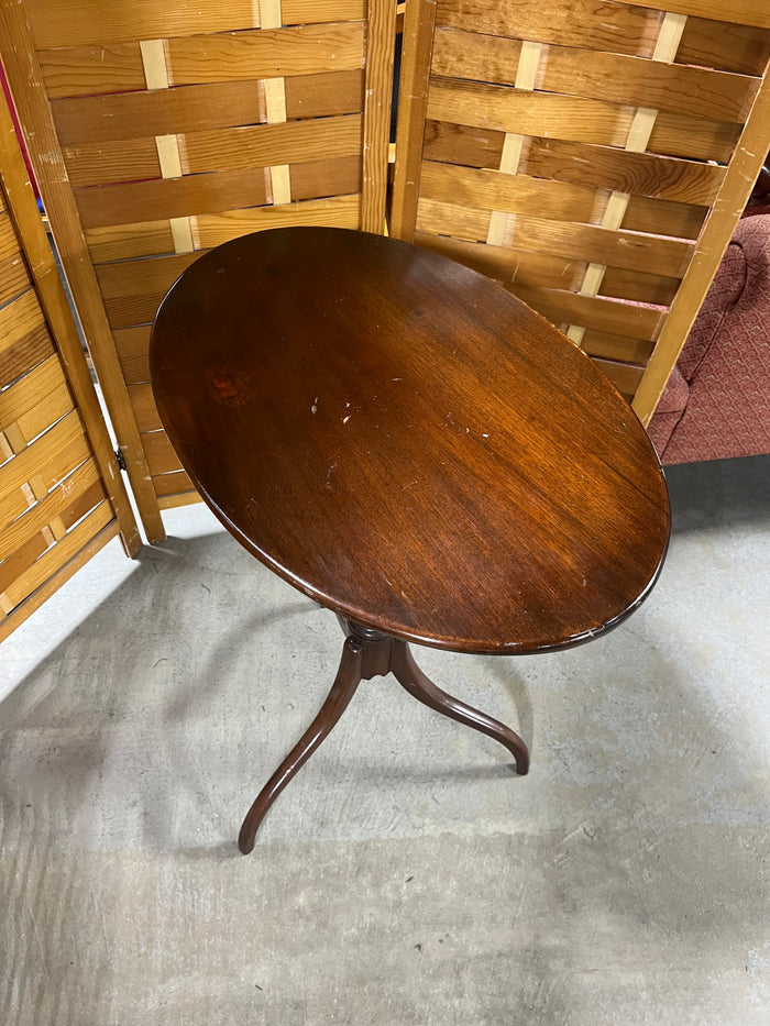 Oval Tile Top Table
